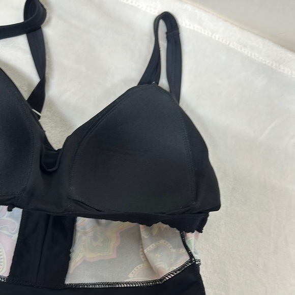 NWT Mazu Swim Colorful Paisley Women's One Piece Swimsuit - Picture 8 of 11